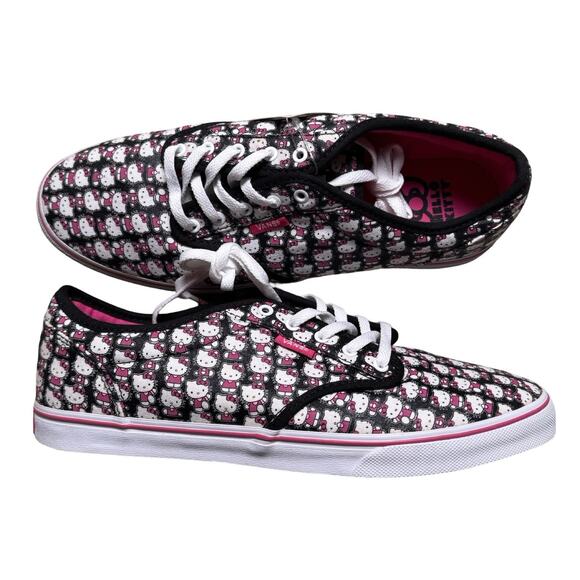 VANS x HELLO KITTY ATWOOD LOW (BLACK) SHOES (MEN 7.5/WOMEN 9) NEW in BOX! Rare - Picture 7 of 7